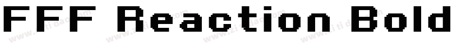FFF Reaction Bold Extended字体转换